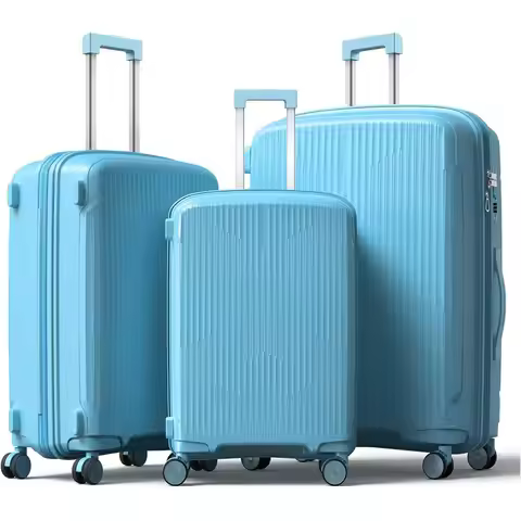 Traveler's Choice: 3-Piece Hardside Luggage Set, 20, 24, 28 Spinner Suitcases