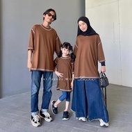 Ovo Family Couple Family T-Shirt Material Twins Father Mother Child Clothes