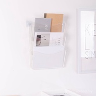 Wall Hanging Office Wall Bookshelf File Magazine a4 Storage Display Rack Wholesale Box File Wall Han