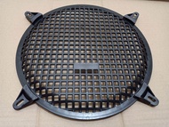 tutup subwoofer/ grill 12 inch bahan plastik berkualitas