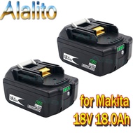 exciting■BL1860B 18V 18000mAh Replacement Battery for Makita BL1850B BL1860 BL1840 BL1815 Cordless D