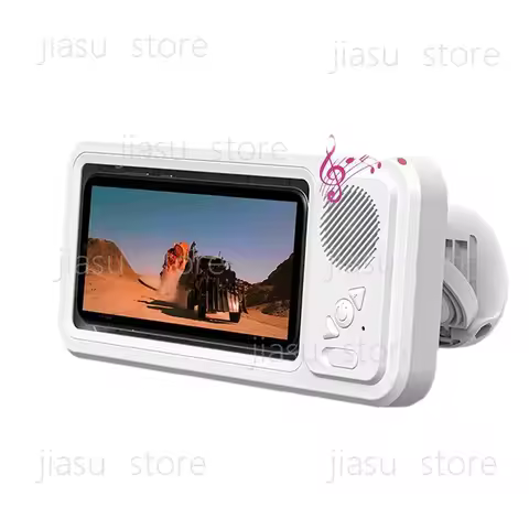New Arrival Bathroom Waterproof Touch Phone Box Wall Mount Bracket Shower Movie Watching Tool Portab