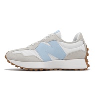 New Balance NB Casual Shoes 327 Women's Beige Blue Suede Retro Rubber Sole [ACS] WS327FTA-B