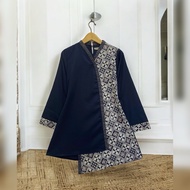 Billha batik couple blouse with batik stamp combination B32/by positive boutique