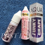 PROMO Aqua SaltNic Funky Grape 15ml - Salt Nic LiquidBy 9Naga .PIV