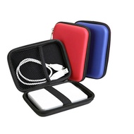 Portable Carry Case for 2.5 Inch USB HDD, Shockproof Anti-Scratch Hard Disk Drive Protective Pouch, 