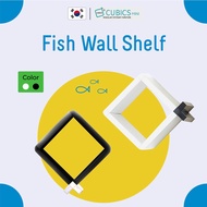 [Smart Kiz] CUBICS MINI Fish Wall Shelf / Shelf Organizer/ Modern Furniture Wall Shelf/ Modular Shelf