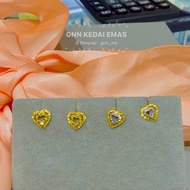 EMAS 375 SUBANG LOVE 375GOLD EARRINGS S128
