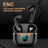 Enc Wireless Bluetooth Headset Noise Cancellation Wireless Sports Headset Bluetooth 5.3 In-Ear Binaural with Dual Mark Microphone Wireless Heads