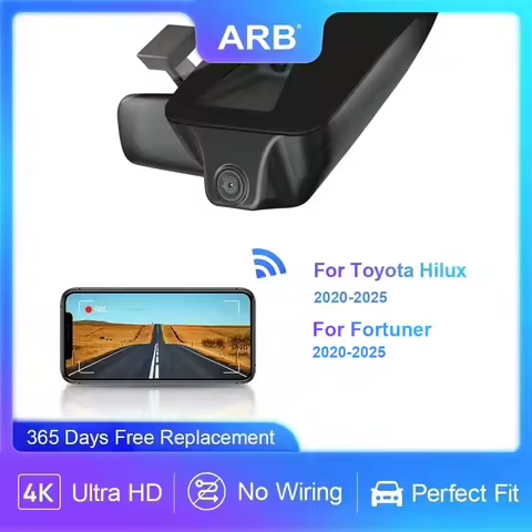 Dash Camera for Toyota Hilux / Fortuner 2020 2021 2022 2023 2024 2025, ARB Original Factory Style WI