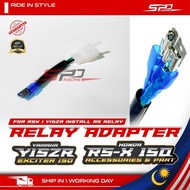 Relay Adapter For RSX I Y15ZR Install RS Relay