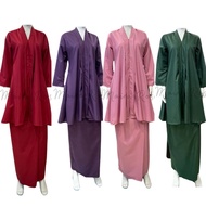 Baju Kebaya Labuh - Cotton Premium