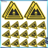 Hazardous Waste Warning Stickers Danger Decal Label