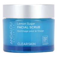 Andalou Naturals, Facial Scrub, Lemon Sugar, Clear Skin, 50g
