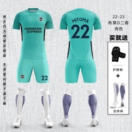 Bộ Đồng Phục Bóng Đá Brighton Home Away Quần Áo Bóng Đá Nam Toàn Thân in Số Kỹ Thuật Số Nhanh Khô Tậ