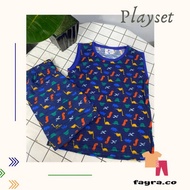 BAJU BUDAK PLAYSET BIRU DINO