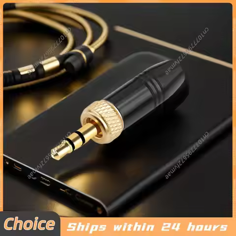 Audio Plugs For Sony UWP-D21 D22 D27 Headphone 3.5mm Jack Spare Plug For Shure Connector With M6 Int