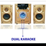 SPEAKER KARAOKE RINREI SR878D / ST878W BONUS MIC BLUETOOTH