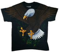 เสื้อยืด LIQUID BLUE นกอินทรี ลิขสิทธิ์แท้