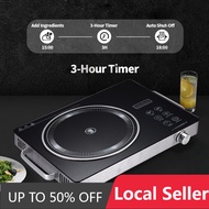 3500W | Radiation-Free | Touch and Knob Dual Controls | Compatible with All Cookware | Malaysia plug