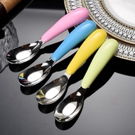 SUS 316 stainless steel baby feeding spoon