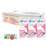 Cowhead UHT Milk Strawberry 3s 200ml - Carton