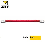 Battery Connect Inverter Cable Silicone cable with Lug Cable soft Terminal wire Black Red M6 M8 M10 