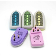 PLUG IN ZIKIR MUSLIM ZIKIR PLUG IN RANDOM COLOR AUDIO SPEAKER LED ZIKIR RUQYAH AUDIO PLAY PLUG IN SU
