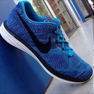 NIKE FLYKNIT LUNAR3 藍