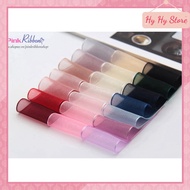 Hy Hy Store premium 4cm emulsion chiffon ribbon