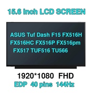 15.6 '' ASUS Tuf Dash F15 FX516H FX516HC FX516P FX516pm FX517 TUF516 TU566 Laptop LCD Screen 144HZ/1