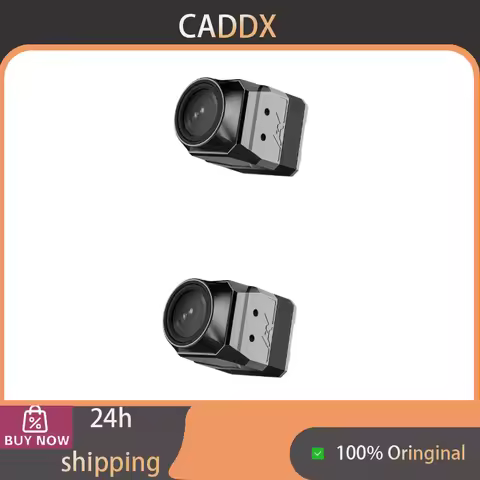 CADDX Ratel Ultra Analog FPV Camera, Low‑Light Night Vision, 125° Field of View