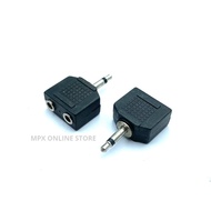 MA-82/C 3.5mm Mono Plug to 2x3.5mm Mono Jack