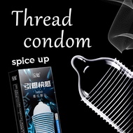 discreet ship 10pcs/box thread condoms with spike best sex trust durex premiere condom ultra thin