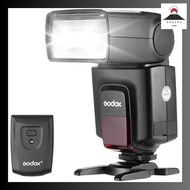 Godox TT520 Flash Speedlight + AT-16 Trigger Transmitter for Single Lens Cameras Guide Number 33 S1 