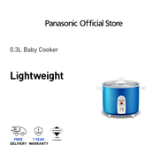 PANASONIC SR-3NAA Baby Rice Cooker 0.3L 0.16KG SR-3NAASK Auto Cooking Small Baby Food Glass Lid Periuk Nasi 電飯鍋