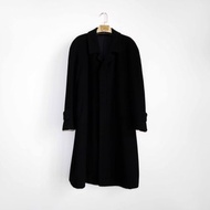 南瓜Vintage。CARVEN 100% Cashmere 黑色 高級 羊絨 大衣 外套