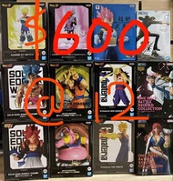 長闊盒 龍珠 海賊王 景品 悟空 比達 布歐Dragon Ball & One Piece