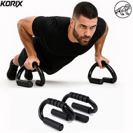 Korix Pushup Bar Push-Up Platform Aid Push Up Bar