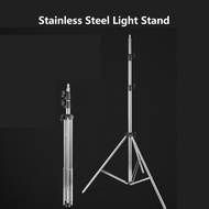 Tenwish Stainless Steel Light Stand with 1/4-inch to 3/8-inch Universal Adapter 72-200cm Lightweight Foldable Support Stand for Camera Studio Softbox Umbrella Strobe Light Reflector
