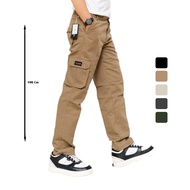 PREMIUM TRACKING MEN'S LONG CARGO PANTS MOCCA