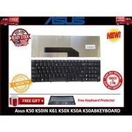 Asus X5D F52 K50 K51 K60 K60I K60IK K62 K70 K72 F90 P50 X50 X66 X70 K50IN V090562BK1 HS-348RU01 Series Laptop Keyboard