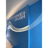 Special Brass 3D Box-up LED lettering