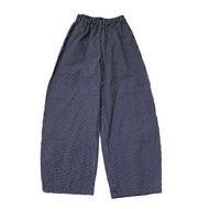 全新日本Danton方格鬆緊腰休閒褲Danton trousers Danton長褲