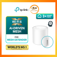 TP-Link AX3000 Whole Home AI-Driven Wifi 6 Mesh Wifi Router or AP Mode Support Unifi/Maxis/Fiber Dec