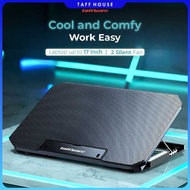 Taffware Laptop Cooling Pad USB Cooling Fan 2 Fan 17 Inch - Q100