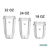 2023 [nanami]18/24/32oz Replacement Blender Cup Jar for Nutribullet 600W NutriBullet 900