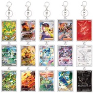 Pokemon Sv11B Black Dragon White Sr Ar Sar Bwr Acrylic Card Keychain 3.4X5.2Cm Anime Collection Card