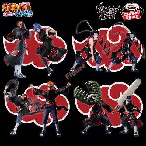 In Stock Bandai Banpresto Original Anime Figures Naruto VIBRATION STARS-TOBI KONAN HIDAN KAKUZU PAIN