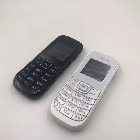 10Pcs/Lot Full Mobile Phone Housing Cover Case +English Keypad Repair Parts for Samsung Galaxy E1200